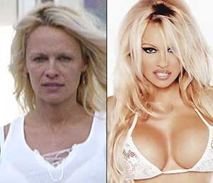 Hollywood Celebrities Without Makeup Pics