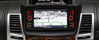 Multimedia monitor new pajero sport 2013