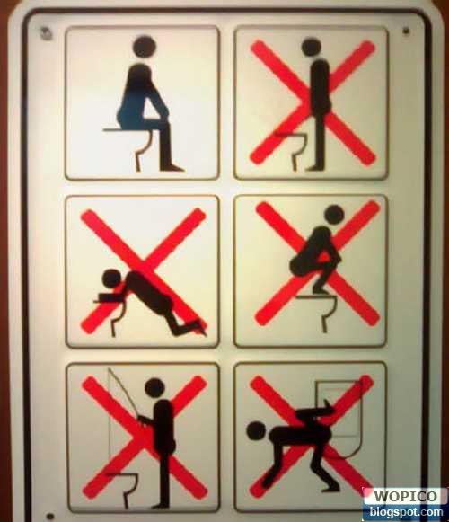 Proper Toilet Use