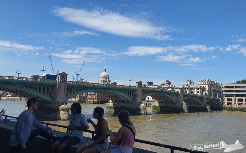 Southwark bridge.