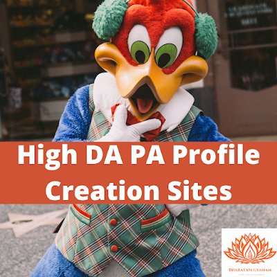 High DA PA Profile Creation Sites