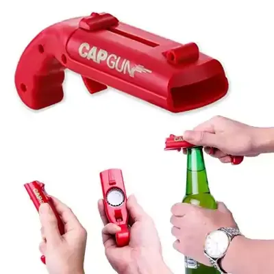 Bottle Opener Cap Launcher