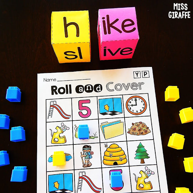 Long Vowel Games that are so fun to practice reading words with silent e!