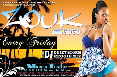 Zouk a Gogo Every Friday @ Moca Cafe - Miami Florida