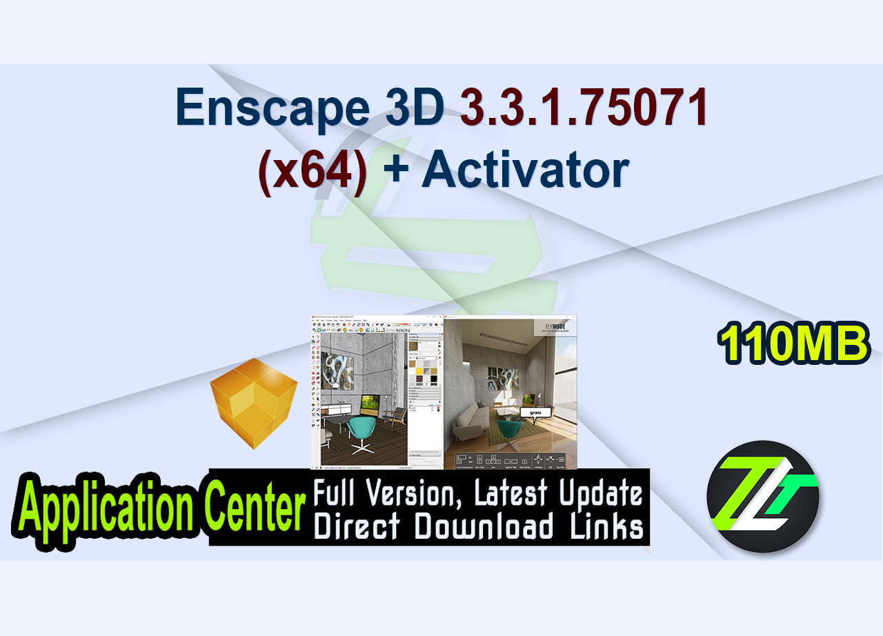Enscape 3D 3.3.1.75071 (x64) + Activator