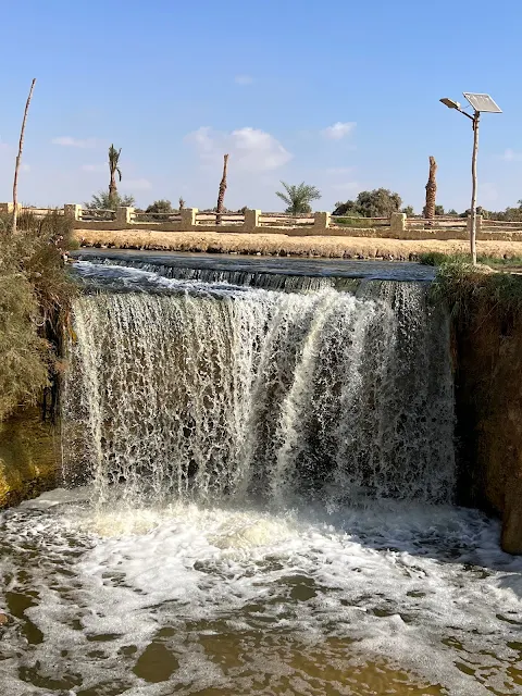 Waterfalls of Wadi El Rayan