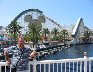 Disneyland California Adventure Sign And Water Rides