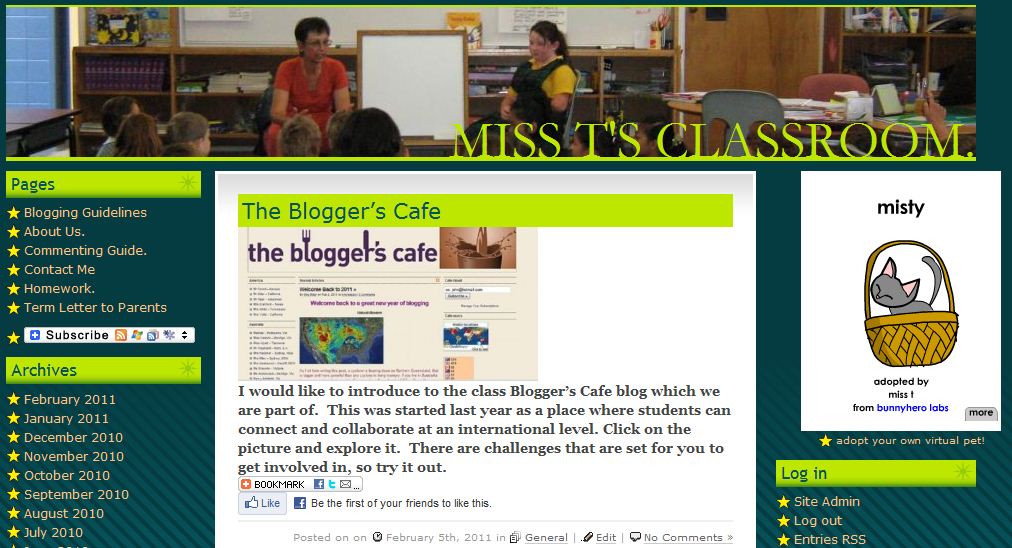 My Class Blog