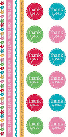 SRM Stickers Blog - Thank You Card Sets by Michelle  - #thankyou #stickers