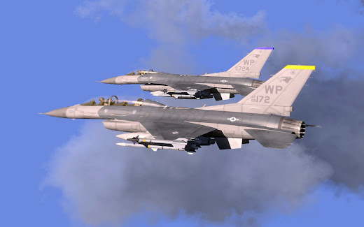 Arma3で複座のF-16D Fighting Galcon