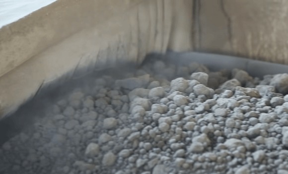 Pedras de Clínquer produção cimento