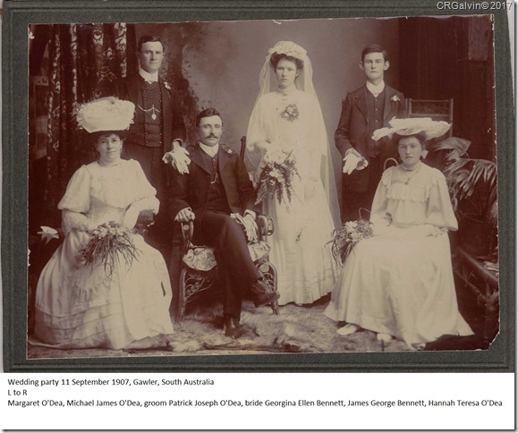 ODea Bennett wedding 1907