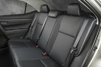 Toyota Corolla S (2014 North American Spec) Rear Seats