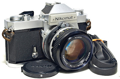 Nikomat FT2 (Chrome) Body #151, Nikkor Pre-Ai 50mm 1:1.4 #692