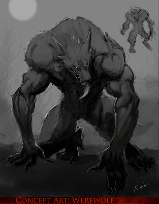 werewolf artwork