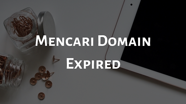 5 Cara Mencari Domain Expired Yang Berkualitas