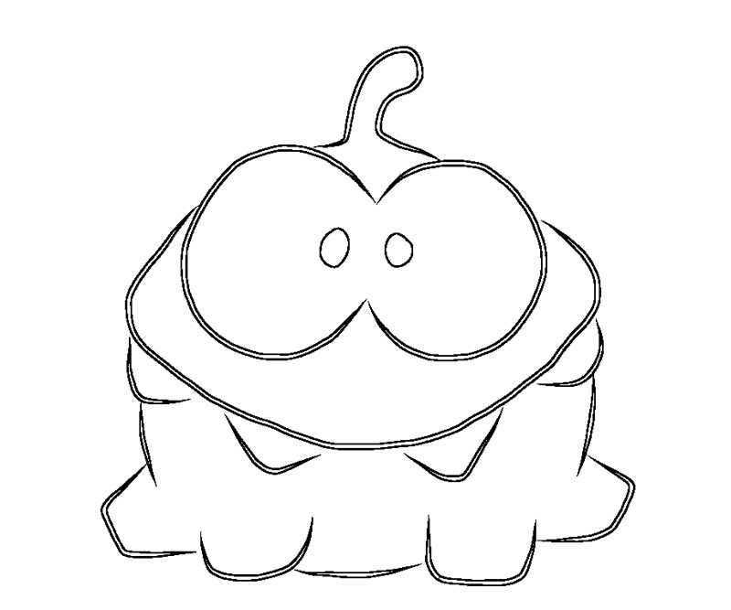 Download Om Nom - Free Coloring Pages