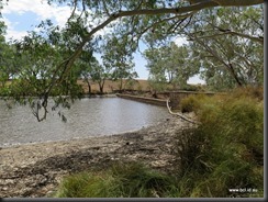 180318 027 Peak Hill  Bogan River Weir