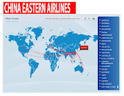 CHINA EASTERN AIRLINES LOGO. ICAO code : MU IATA code : CES (china eastern airlines routes map)