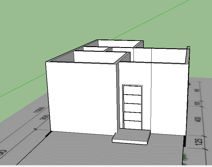 Tutorial sketchup  membuat pintu  dan jendela Part 3 
