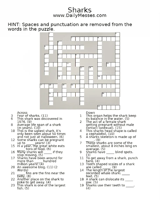 Printable Daily Commuter Crossword Puzzles Portal Tutorials