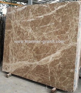 Light Emperador Extra Marmer  Slabs Warna Coklat  Marble 