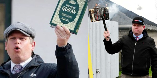 Politisi Rasmus Paludan Anti-Islam Kembali Bakar Al-Qur’an