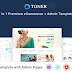Toner - eCommerce Template + Admin Pages Review
