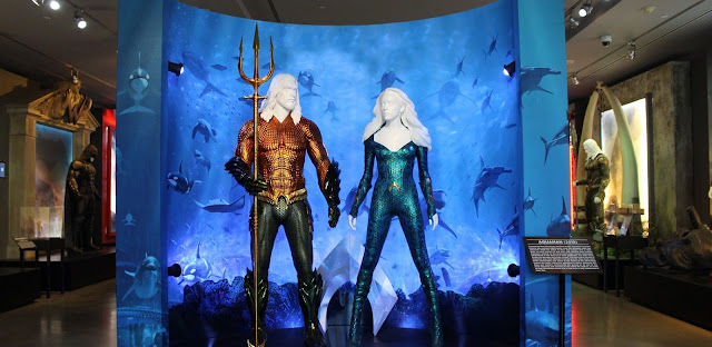 Aquaman will be making a  splash as the latest addition to DC Universe: The Exhibit. Fans will get a first-hand look at the intricate details etched in the armored suits of Aquaman, Mera and more.