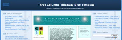 Three Columns Thisaway Template (I)