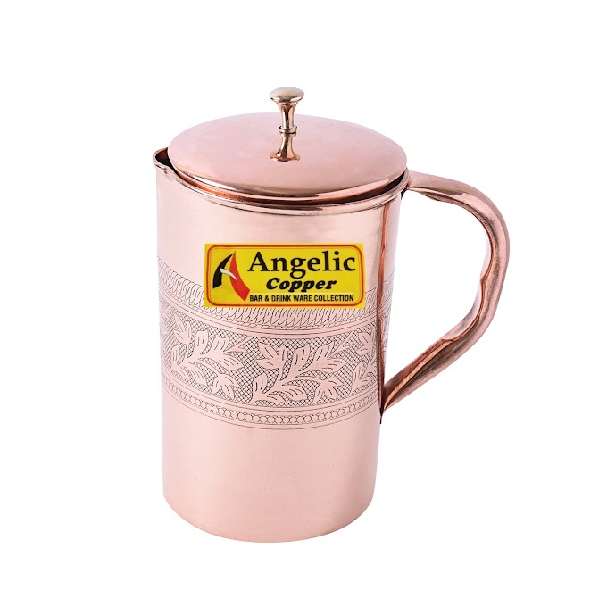 Angelic Copper Emborsed Jug, 1.5 litres at Rs.425