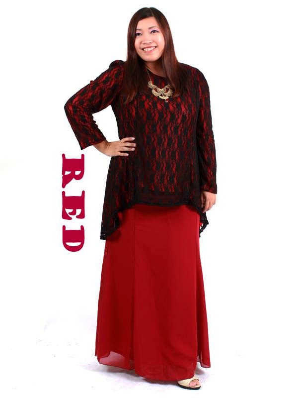 NONAMALIQA COLLECTION BOUTIQUE BAJU  RAYA  PLUS  SIZE  2014