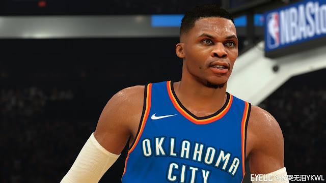 NBA 2K19 Russell Westbrook Cyberface