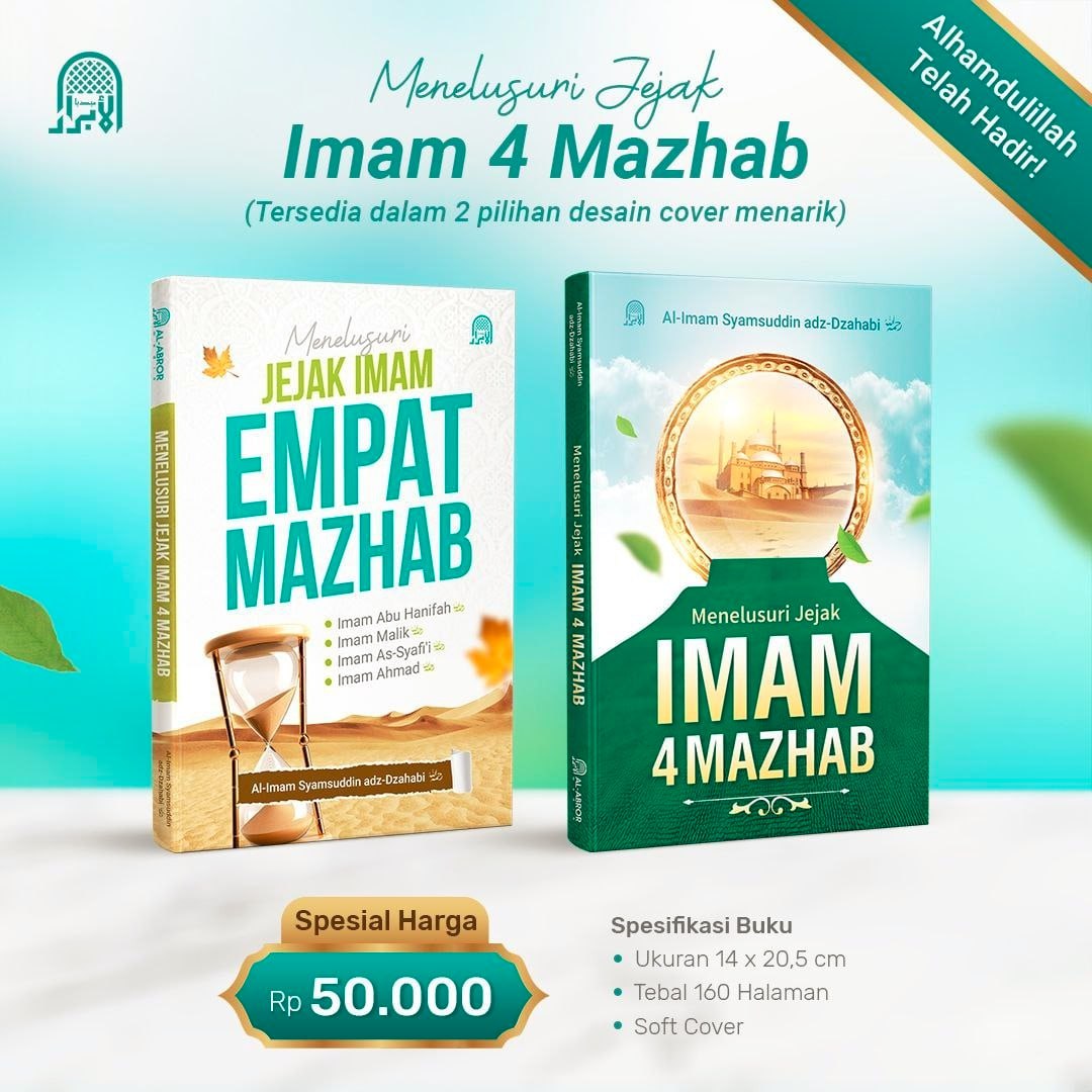 Buku Menelusuri Jejak Imam 4 Mazhab