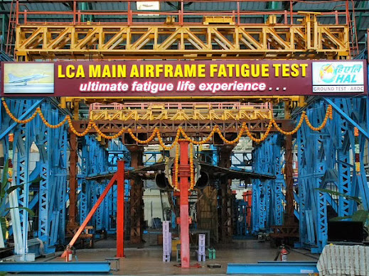 HAL begins Main Airframe Fatigue Test of LCA MK1