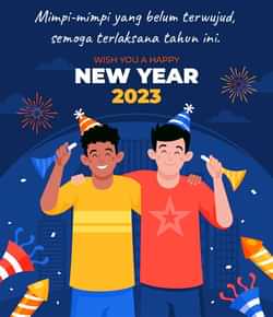 ucapan tahun baru 2023 happy new year