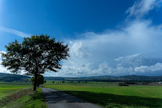 Wetterfotografie Unwetterfront Sturmjäger Weserbergland Olaf Kerber