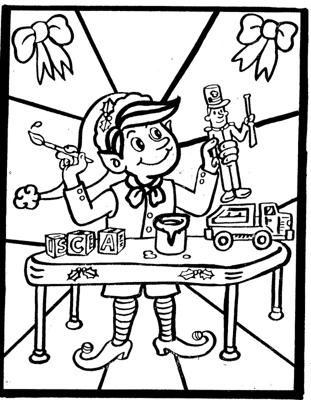 990 Christmas Coloring Pages For Elementary School Pictures