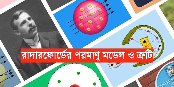 দশম শ্রেণী ভৌত বিজ্ঞান রাদারফোর্ডের পরমাণু মডেলের ত্রুটি | রাদারফোর্ডের পরমাণু বাদ এর স্বীকার্য  Error of Rutherford's atomic model & atomic omission