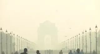 Air quality deteriorates in New Delhi after Diwali