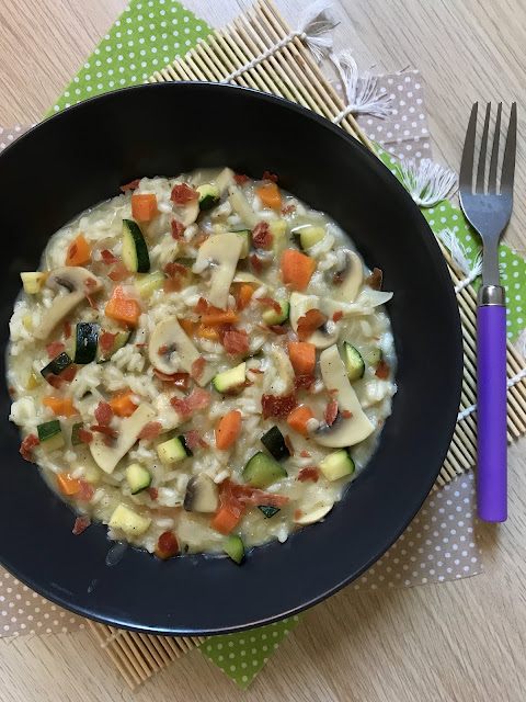 RISOTTO de VERDURAS RECETA