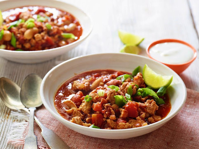 Slow-Cooker Chicken Chili Recipe