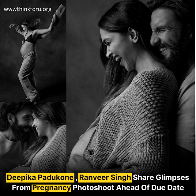 Deepika Padukone, Ranveer Singh Share Glimpses From Pregnancy Photoshoot Ahead Of Due Date Poster