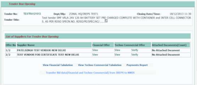 Close a Reverse Auction Tender 02