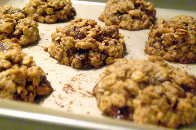 Tahini Oatmeal Cookies