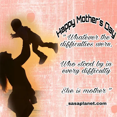 Mother's Day Quote in English