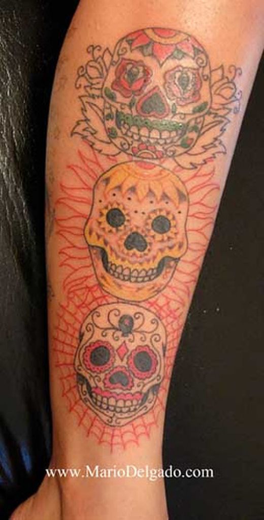 mexican skull tattoo. skulls tattoos. skull tattoos