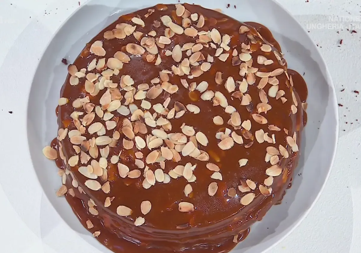 Torta ai due cioccolati e pere