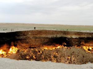 gerbang neraka di turkmenistan
