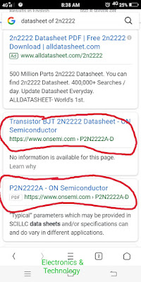 Transistor ki datasheet kese check kare